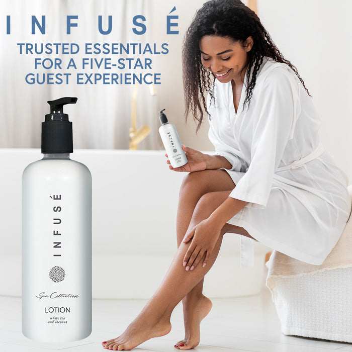 Terra Pure Infuse White Tea and Coconut Lotion | 400 ml Case of 12