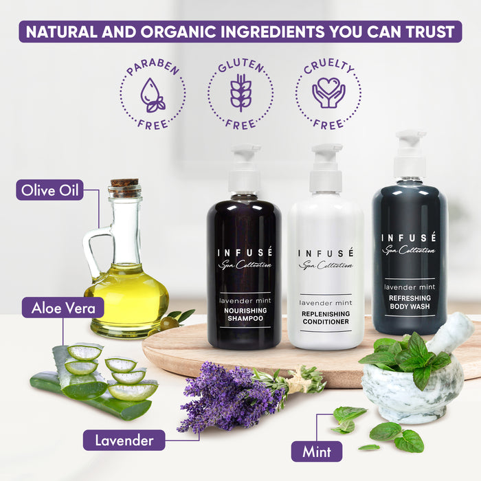A 15 Piece EcoBox All-in-Kit of our Infuse Lavender Mint 10.14 oz. 300 ...