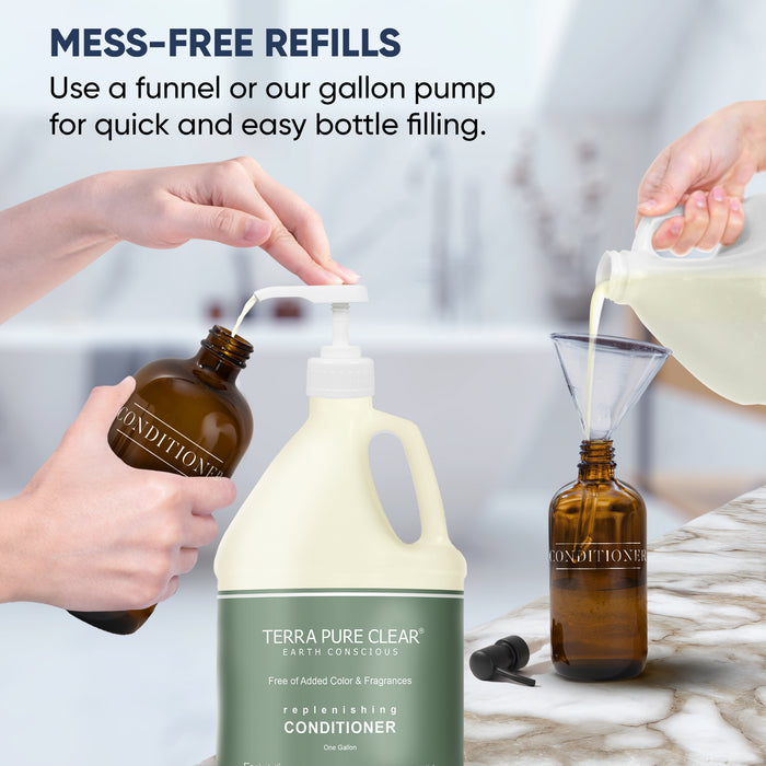 Terra Pure Clear Color and Fragrance Free Gallon Size Conditioner (Individual)
