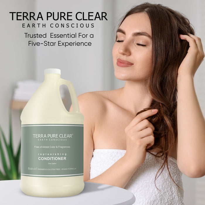 Terra Pure Clear Color and Fragrance Free Gallon Size Conditioner (Individual)