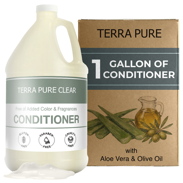 Terra Pure Clear Color and Fragrance Free Gallon Size Conditioner (Individual)