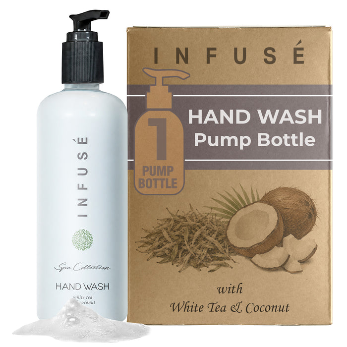 Terra Pure Infuse White Tea and Coconut Hand Wash | 400 ml SINGLE
