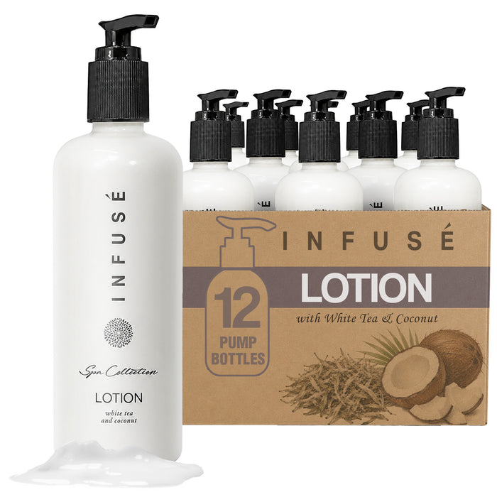 Terra Pure Infuse White Tea and Coconut Lotion | 400 ml Case of 12