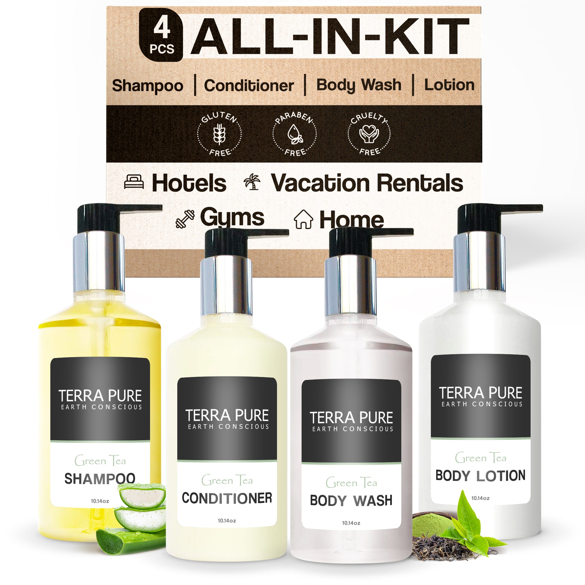 GREEN TEA BODY SHAMPOO 3個セット Green Tea Body Shampoo