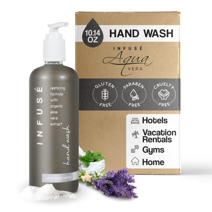 Terra Pure Infuse Lavender Mint Hand Wash | 400 ml SINGLE