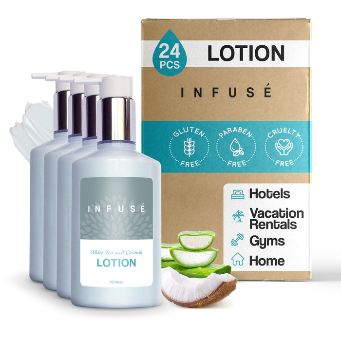 Infuse Lotion, Retail Size Hotel Amenities, 10.14 oz. (Case of 24)