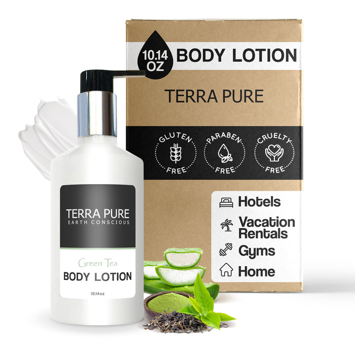 Terra Pure Lotion, Retail Size Hotel Amenities, 10.14 oz. (Single)