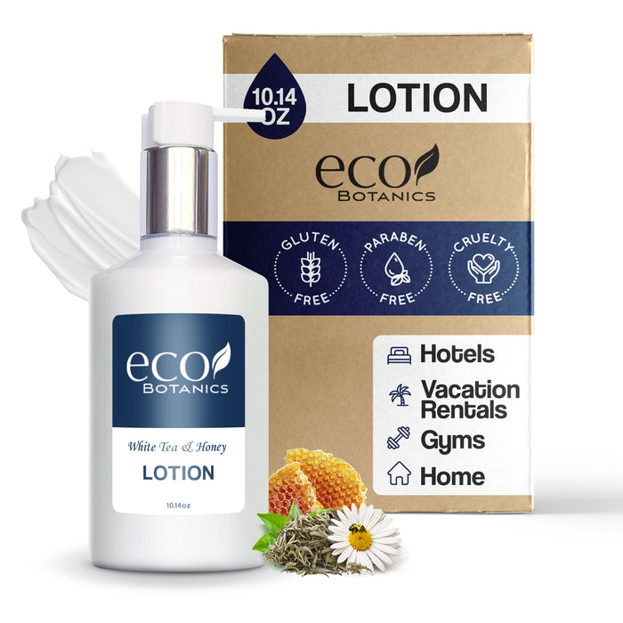 Eco Botanics Lotion, Retail Size Hotel Amenities, 10.14 oz. (Single)