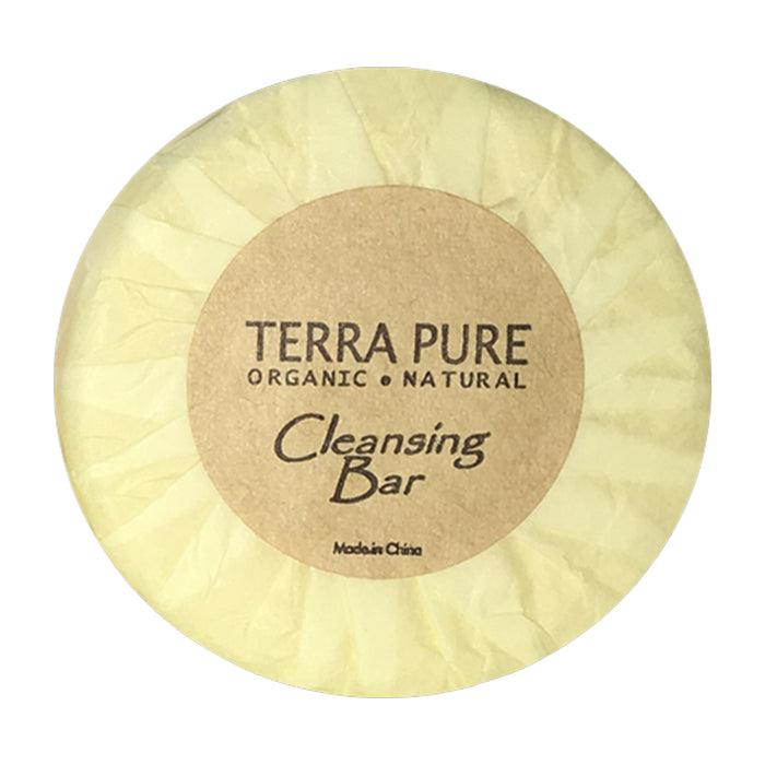 Terra Pure Bar Soap, Travel Size Hotel Amenities, 0.6 oz (Pack of 100)