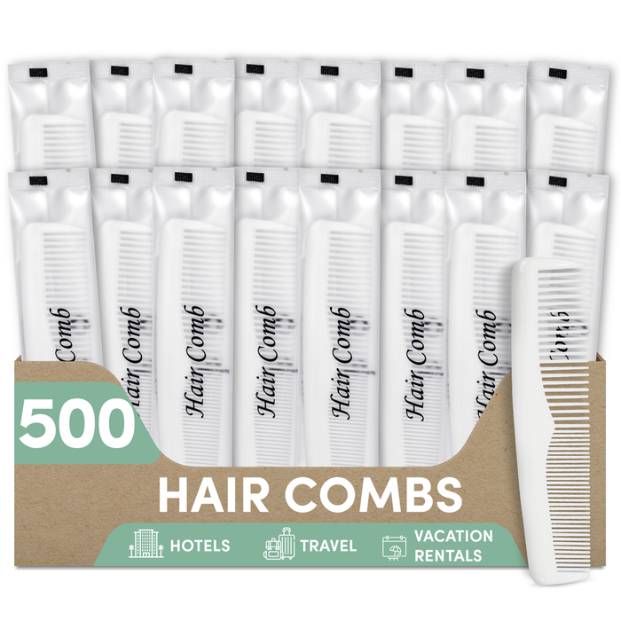 Hair Comb Frosted Sachet Wrap (Case of 500)