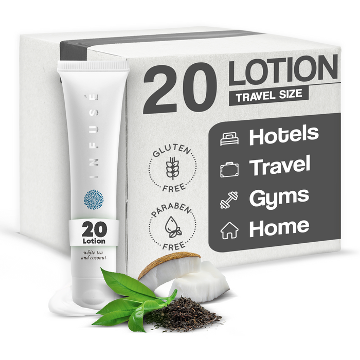 Infuse Travel-Size Hotel Lotion, 1 oz. (Case of 20)