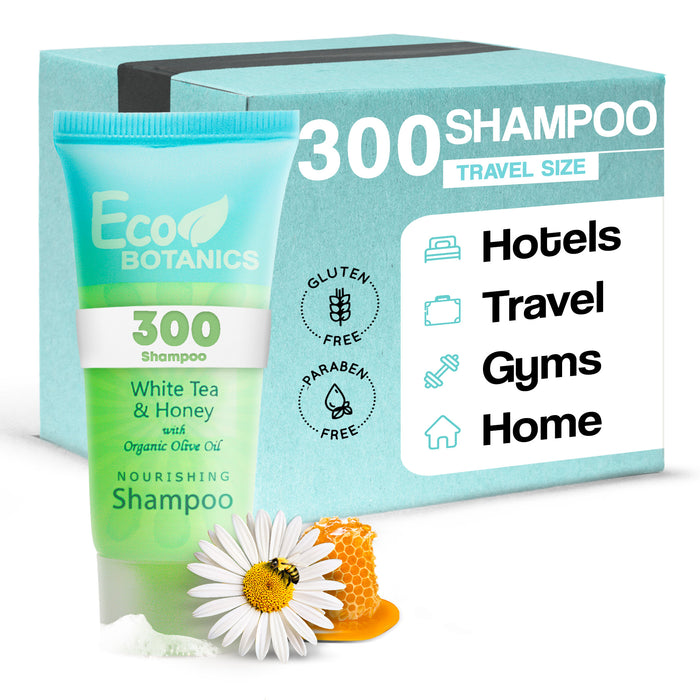 Eco Botanics Travel-Size Hotel Shampoo 1 oz (Case of 300)