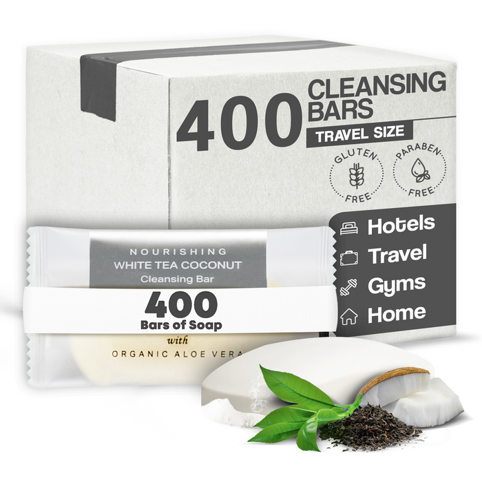 Infuse Bar Soap | Travel Size Hotel Amenities | 20 Gram (Case of 400)