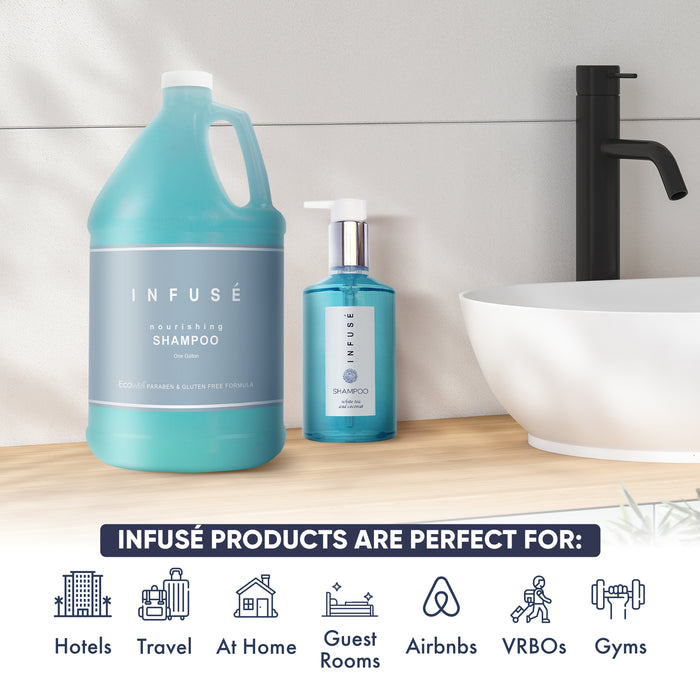 H2O Tropical Infuse Hotel Shampoo | 1 Gallon | For Hospitality & Vacat ...
