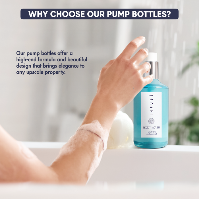 Infuse Body Wash, Retail Size Hotel Amenities, 10.14 oz. (Case of 24)