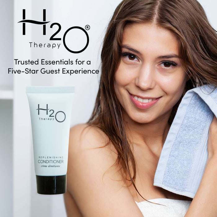 H2O Therapy Conditioner, Travel Size Hotel Hospitality, 0.85 oz (Case of 20)