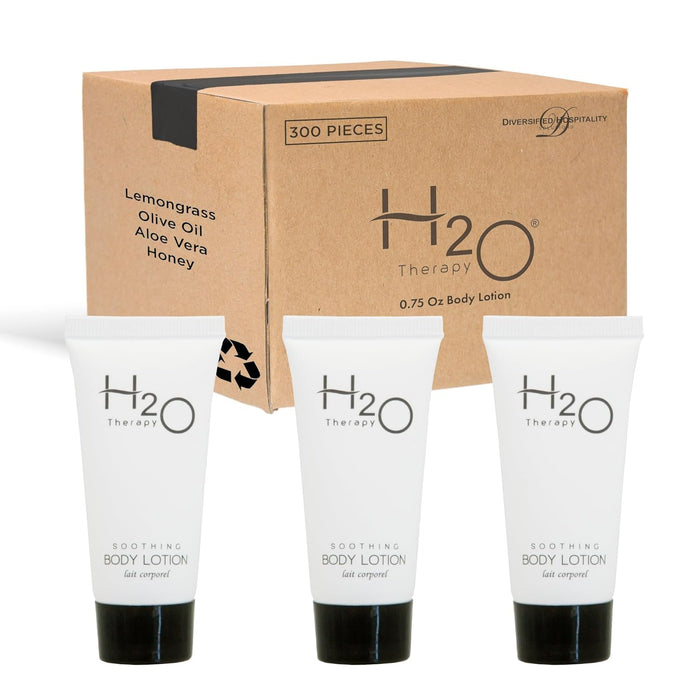 H2O Therapy Lotion, Travel Size Hotel Hospitality 0.75 fill