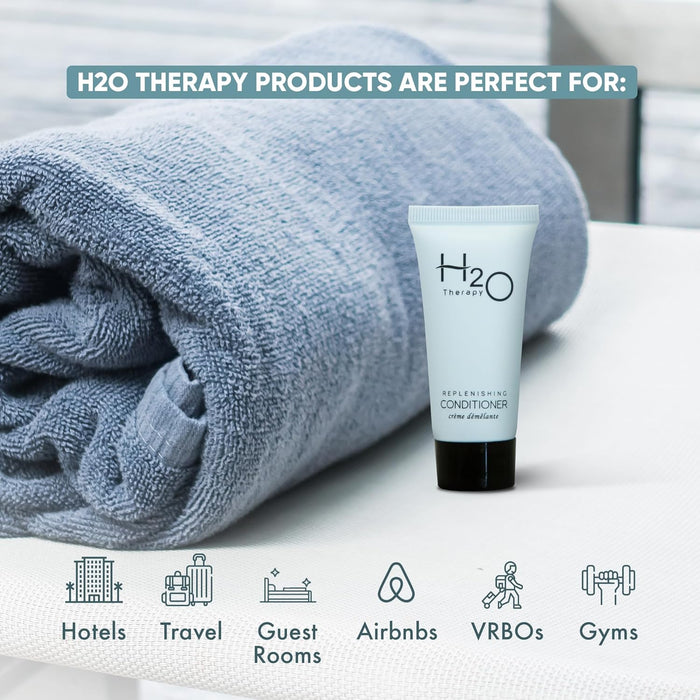 H2O Therapy Conditioner, Travel Size Hotel Hospitality, 0.75 oz (Case of 300)